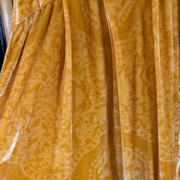 Free People Golden Velvet Tiered Duster - Picture 3 of 5